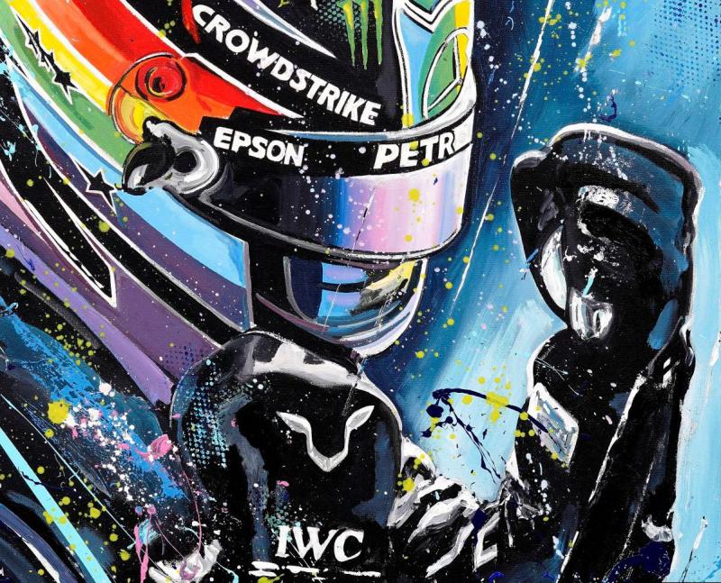 Lewis Hamilton | Frames Giclee | Limited Edition